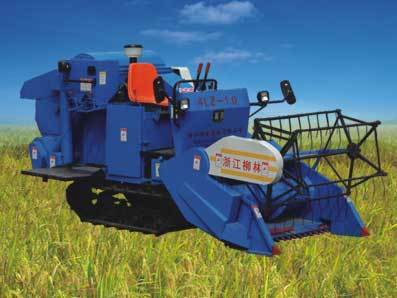 柳林4LZ-1.0全喂入履帶式谷物聯合收割機 廣元吉峰農機助力四川現代農業
